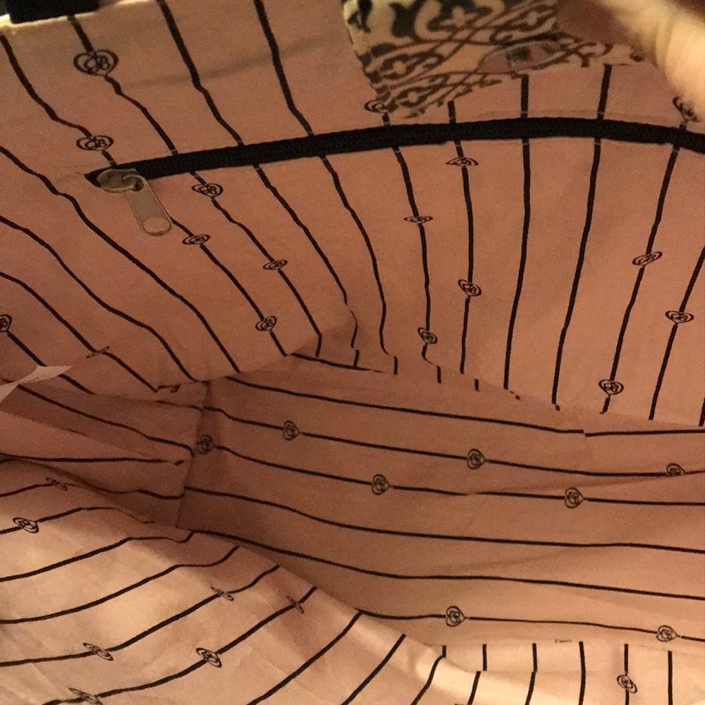 Brighton Pink, Red and Black Patterned Tote - Picture 5 of 9